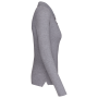 Piqué-damespolo lange mouwen Oxford Grey M Piqué-damespolo lange mouwen Oxford Grey M