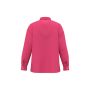 Oversized linnen damesoverhemd Raspberry Sorbet XL