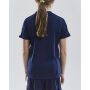 *Progress practise tee jr navy/white 122/128