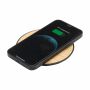 Bamboo 15W Wireless Fast Charger draadloze snellader - zwart
