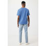 IQONIQ Teide gerecycled katoen t-shirt, heather blue (XXXL)