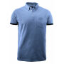 Harvest Larkford Polo Light Blue Melange XXL