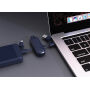 Urban Vitamin Dublin 100W 4 -in-1 keychain cable, blauw