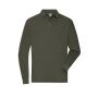 Men's Workwear-Longsleeve Polo olive 6XL