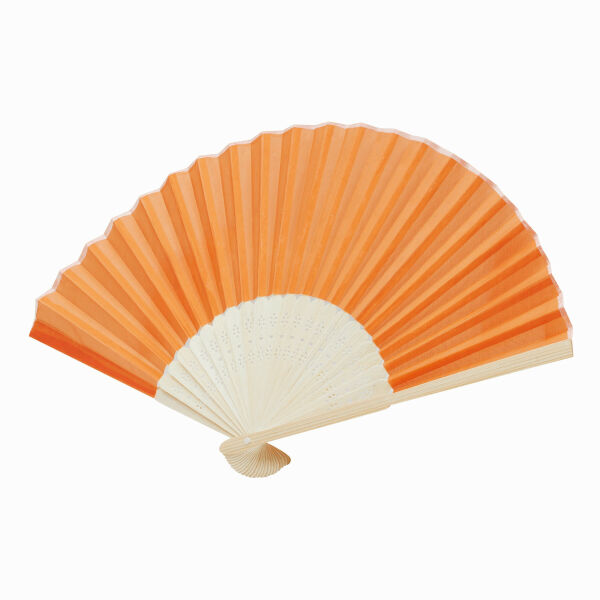 BAMBOO COOL - Opvouwbare waaier oranje BAMBOO COOL - Opvouwbare waaier oranje