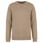 Ecologische uniseks sweater met ronde hals Wet Sand XXS