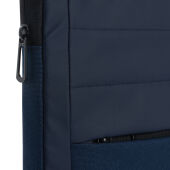 Armond AWARE™ RPET 15.6" laptop sleeve, donkerblauw