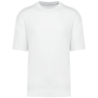 Oversized T-shirt korte mouwen uniseks White 3XL