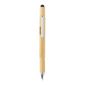 Bamboe 5 in 1 toolpen, bruin