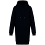 Ecologische sweaterjurk met capuchon Black XS Ecologische sweaterjurk met capuchon Black XS