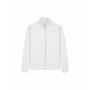 Trailer 2.0 - Het unisex sweatshirt met rits en opstaande kraag - White (XS)