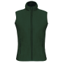 Bodywarmer van microfleece dames Forest Green S