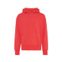 Iqoniq Yoho gerecycled katoen relaxed hoodie, luscious red (L)
