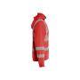 Sweatshirt met afneembare capuchon High Vis