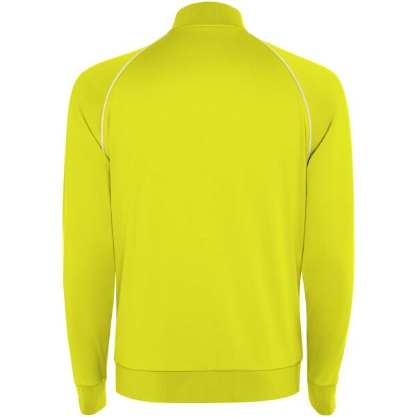 Valier full zip kids sweatshirt - Fluor Yellow - 16 Valier full zip kids sweatshirt - Fluor Yellow - 16