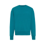 Iqoniq Kruger gerecycled katoen relaxed sweater, verdigris (XL)
