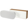 Stark 2.0 5W recycled plastic IPX5 Bluetooth® speaker - White