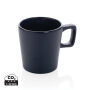 Keramische moderne koffiemok 300 ml, donkerblauw