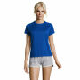 SPORTY WOMEN - SPORTYdames t-shirt 140g - XL - Koningsblauw