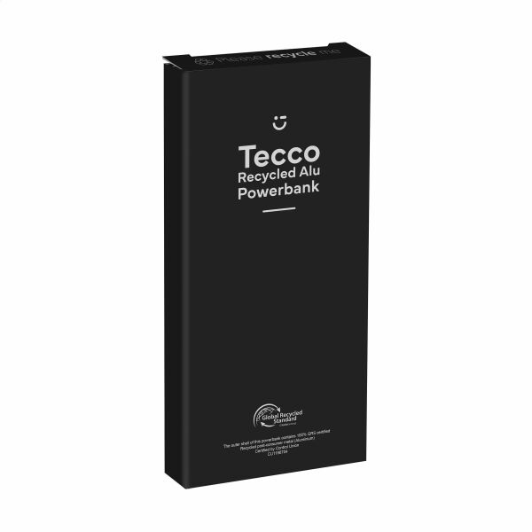 Tecco GRS Recycled Alu Powerbank 5000 Ladegerät - blau Tecco GRS Recycled Alu Powerbank 5000 Ladegerät - blau