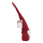 HANS - Vilten kerstkabouter met puntmuts rood HANS - Vilten kerstkabouter met puntmuts rood