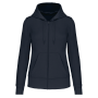 Ecologische damessweater met capuchon en ritssluiting Navy XXL Ecologische damessweater met capuchon en ritssluiting Navy XXL