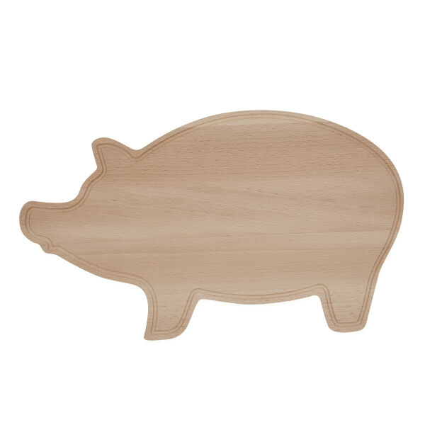WOODEN PIGGY - Snijplank