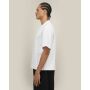 Hazener - Het unisex relaxed interlock T-shirt - White (XL) Hazener - Het unisex relaxed interlock T-shirt - White (XL)