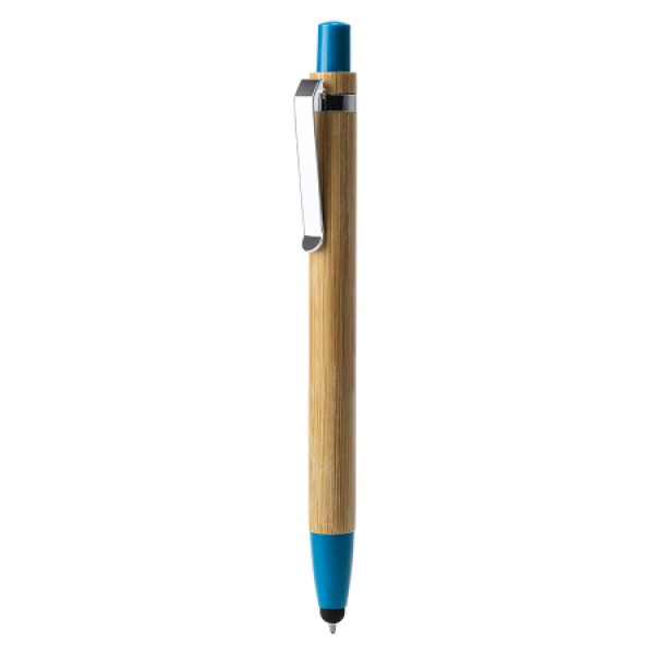 NAGOYA, Balpen met stylus, bamboe houder, details van bamboevezel NAGOYA, Balpen met stylus, bamboe houder, details van bamboevezel