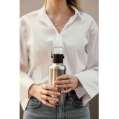 VINGA Cael RCS SS drinkfles 600ML, zilvergrijs