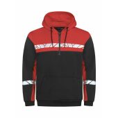 Zwart/rood