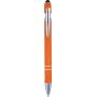 Aluminium balpen Primo oranje