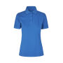 Poloshirt | biologisch kantoen| dames - Azur, S
