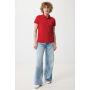 IQONIQ Yosemite dames recycled katoen pique polo, rood (XXS)