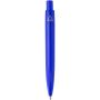 Ramin mini balpen van gerecycled plastic (blauwe inkt) - Koningsblauw