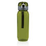 Yide RCS Recycled PET leakproof lockable waterbottle 800ml, green