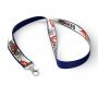 Polyester keycord met gesublimeerde satijnen overlay