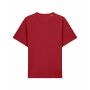 Reeser - Heavy gerecycled katoen blend T-overhemd met een modern look - Passionate Red (3XL)