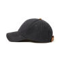 VINGA Bosler AWARE™ recycled canvas cap, zwart