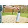 Roestvrijstalen dubbelwandige fles (800 ml) Zinnia zwart