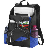 Benton 15" laptop rugzak 15L - Zwart/Koningsblauw Benton 15" laptop rugzak 15L - Zwart/Koningsblauw