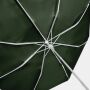 Manueel te openen uit 3 secties bestaande paraplu TWIST donkergroen