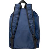 EcoFold RPET opvouwbare rugzak 15 l - Navy