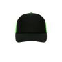 5 Panel Retro Mesh Cap black/neon-green
