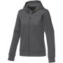 Nubia gebreid performance dames jack met volledige rits - Storm grey - 2XL