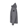 Gewatteerde winterjas met capuchon - Silver grey, S