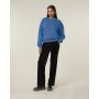 Radder 2.0 - Het unisex oversized crewneck sweatshirt - Mindful Blue (XXS)