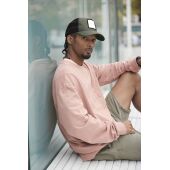 5-panel trucker pet met vierkante patch Black/Stone One Size