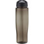 H2O Active® Eco Tempo drinkfles van 700 ml met tuitdeksel - Zwart/Charcoal