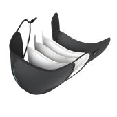 XD DESIGN Protective Mask Set, zwart, blauw